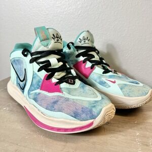 Nike Kyrie Low 5 Community Basketball Shoes Mens 9.5 Tie Dye DV2530-900